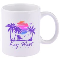 Key West Florida Spring Break Vacation 11oz C Handle Ceramic Mug