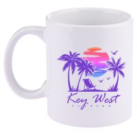 Key West Florida Spring Break Vacation 11oz C Handle Ceramic Mug