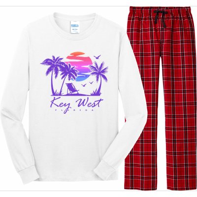 Key West Florida Spring Break Vacation Long Sleeve Pajama Set