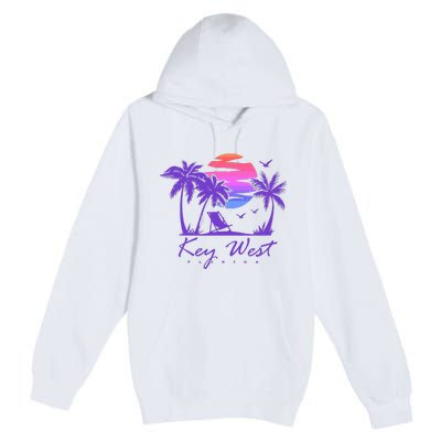 Key West Florida Spring Break Vacation Premium Pullover Hoodie