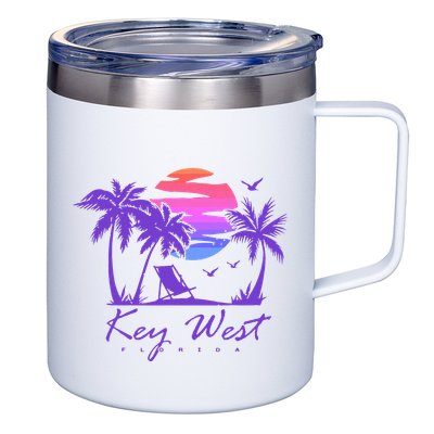 Key West Florida Spring Break Vacation 12oz Stainless Steel Coffee Mug
