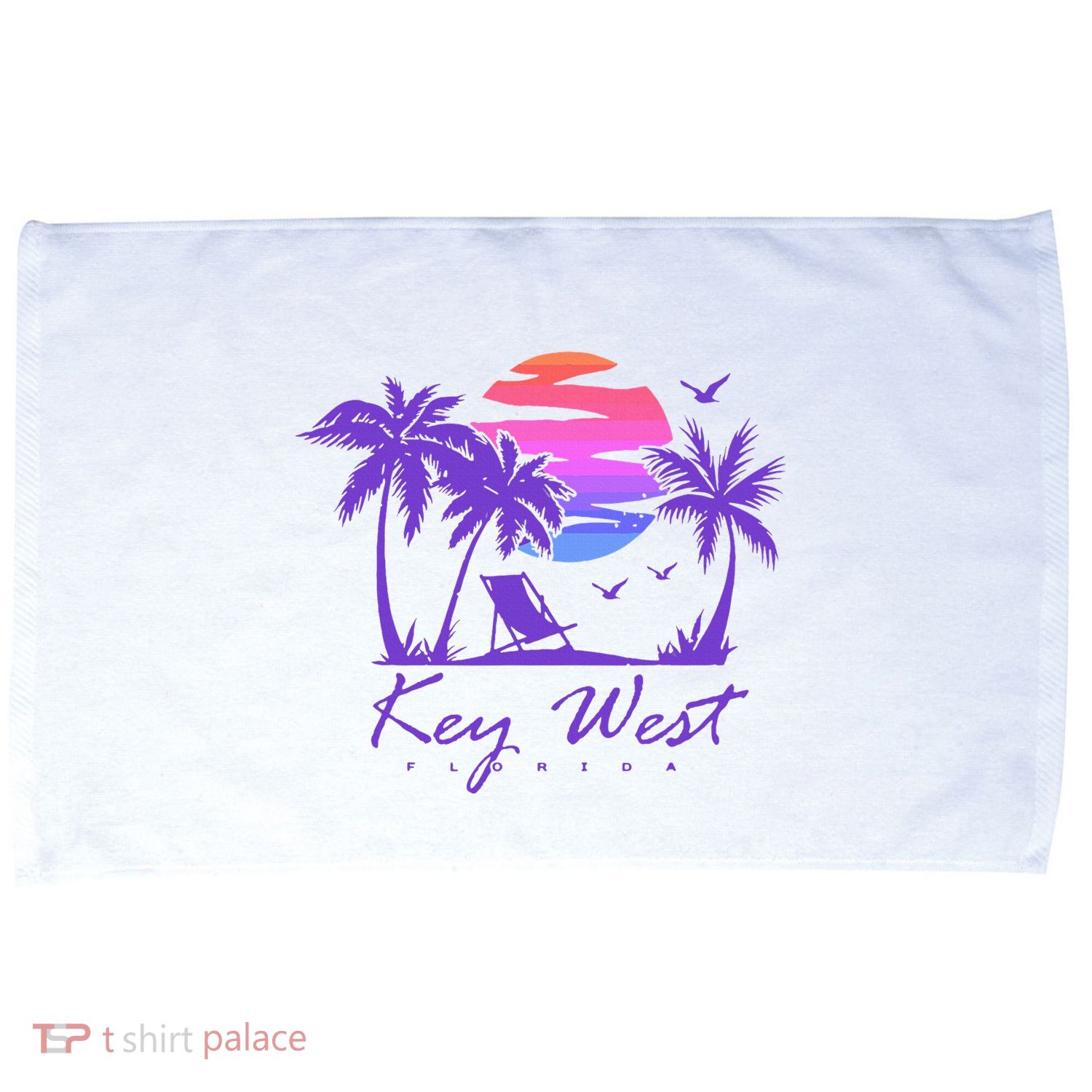 Key West Florida Spring Break Vacation Microfiber Hand Towel