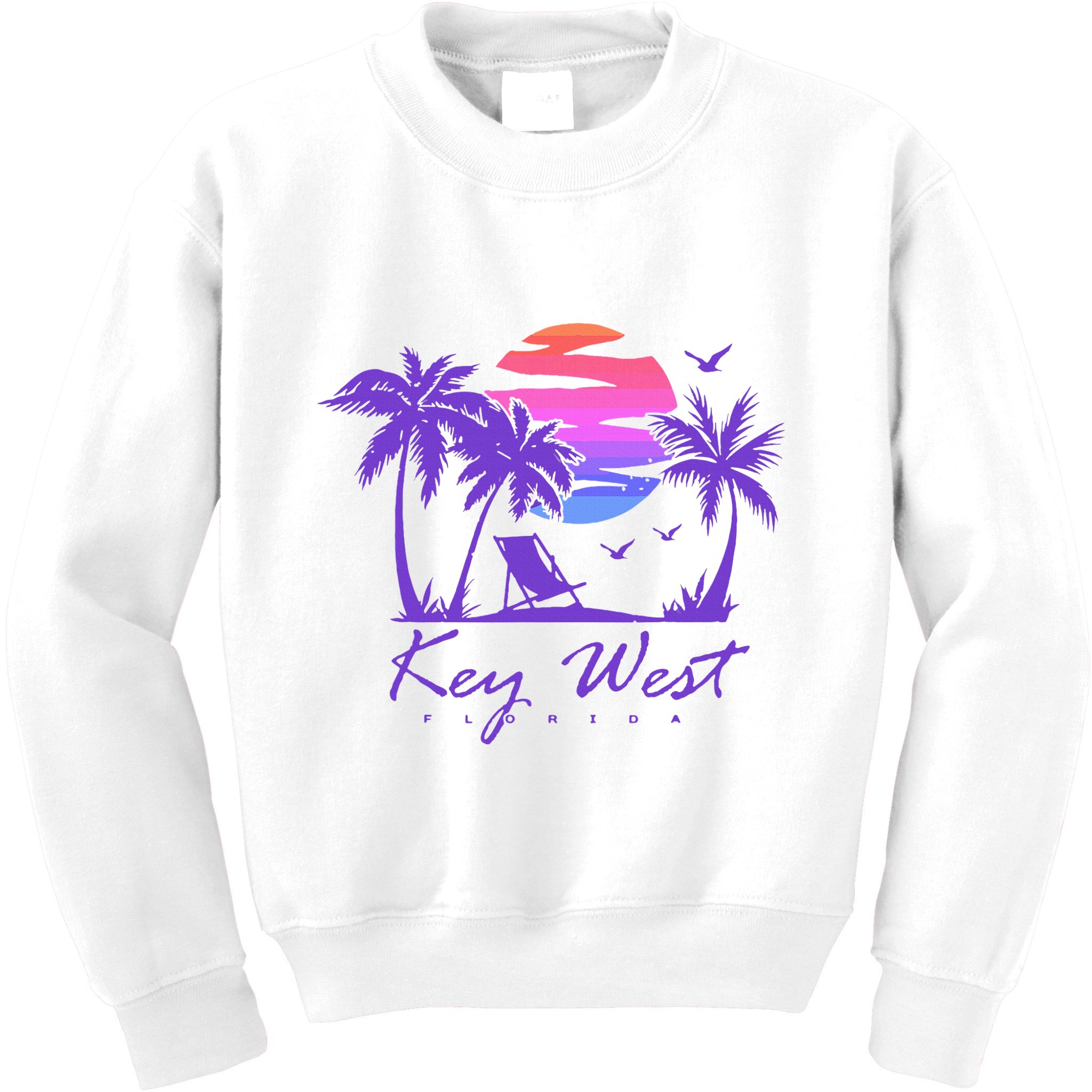 Key West Florida Spring Break Vacation Kids Sweatshirt