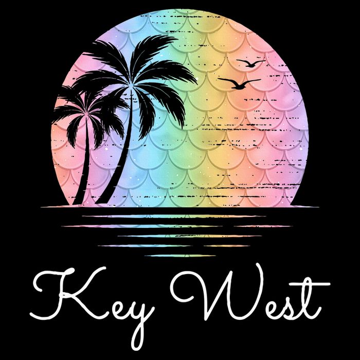 Key West Florida Vacation Beach Mermaid Family Matching Bag