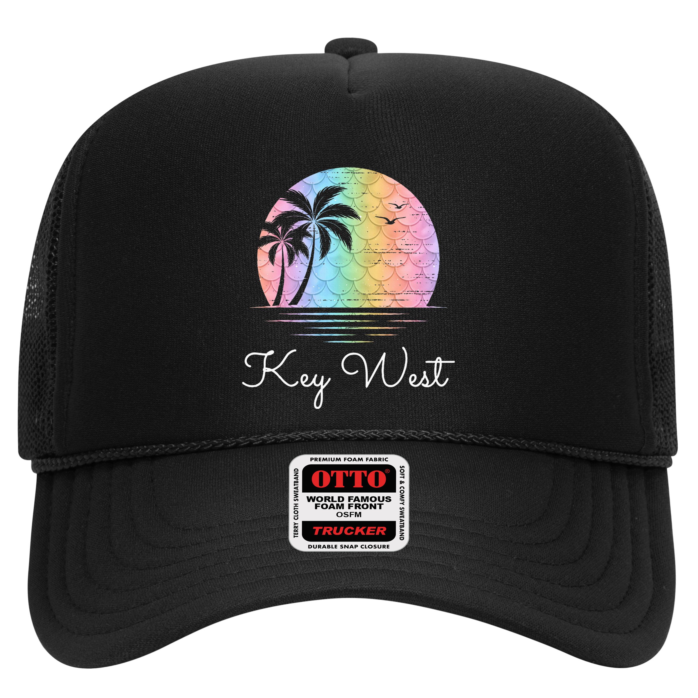Key West Florida Vacation Beach Mermaid Family Matching Hat