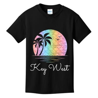 Key West Florida Vacation Beach Mermaid Family Matching Kids T-Shirt