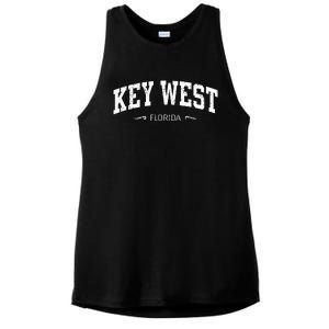 Key West Florida Fan Merchandise Souvenir Ladies PosiCharge Tri-Blend Wicking Tank