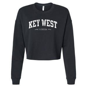 Key West Florida Fan Merchandise Souvenir Cropped Pullover Crew