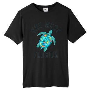 Key West Florida Sea Turtle Tall Fusion ChromaSoft Performance T-Shirt