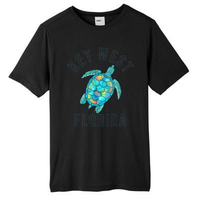 Key West Florida Sea Turtle Tall Fusion ChromaSoft Performance T-Shirt