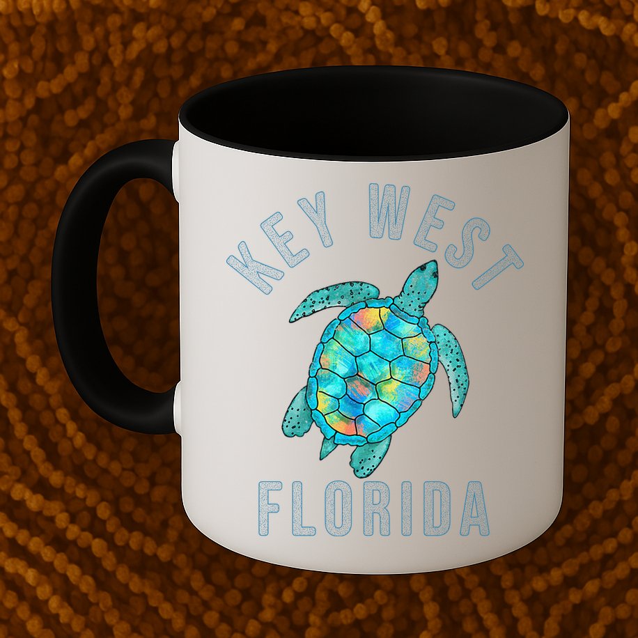 Key West Florida Sea Turtle Mug