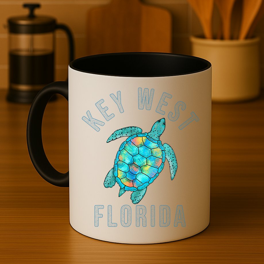 Key West Florida Sea Turtle Mug