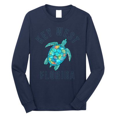 Key West Florida Sea Turtle Long Sleeve Shirt