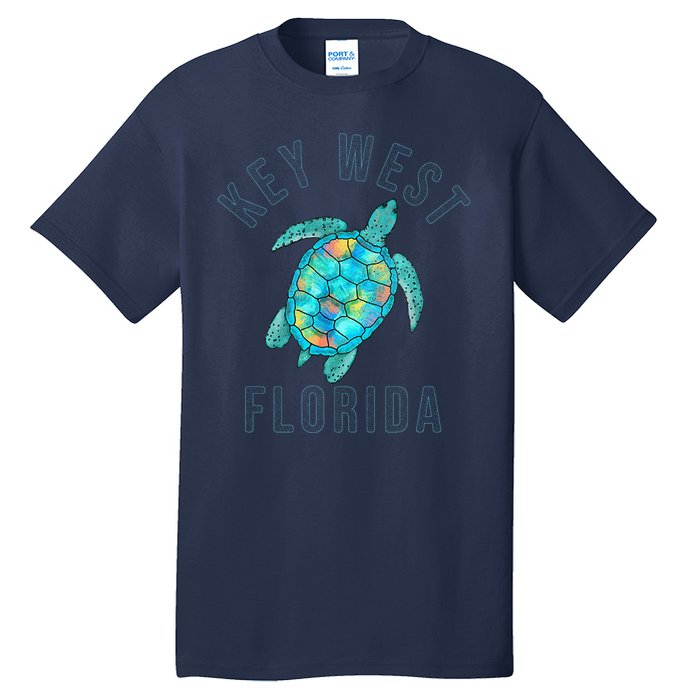 Key West Florida Sea Turtle Tall T-Shirt