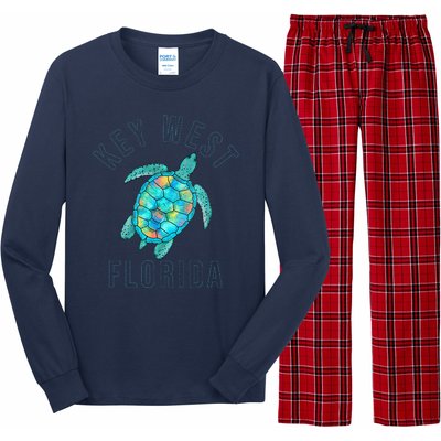 Key West Florida Sea Turtle Long Sleeve Pajama Set