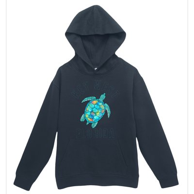 Key West Florida Sea Turtle Urban Pullover Hoodie