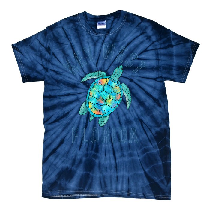 Key West Florida Sea Turtle Tie-Dye T-Shirt