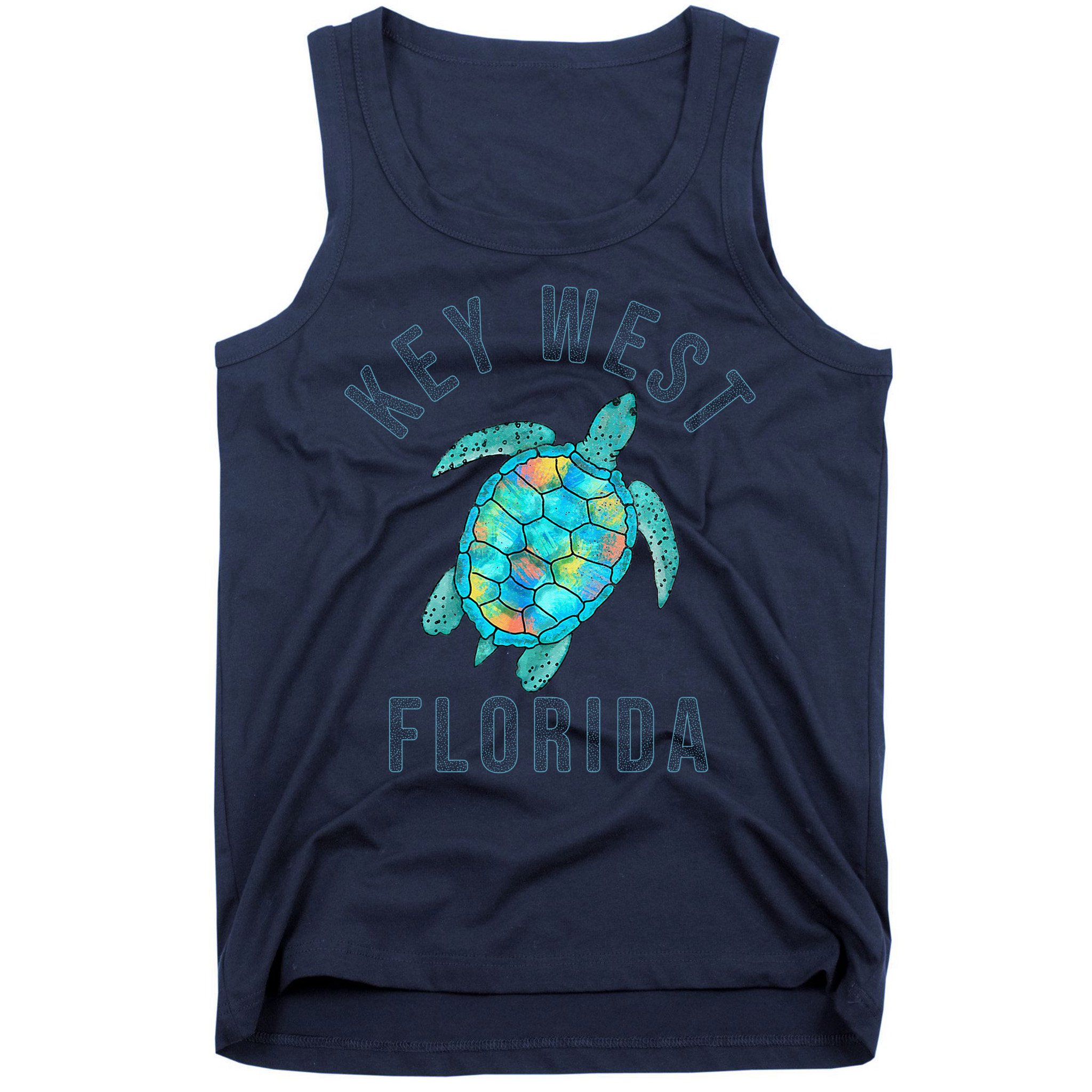 Key West Florida Sea Turtle Tank Top