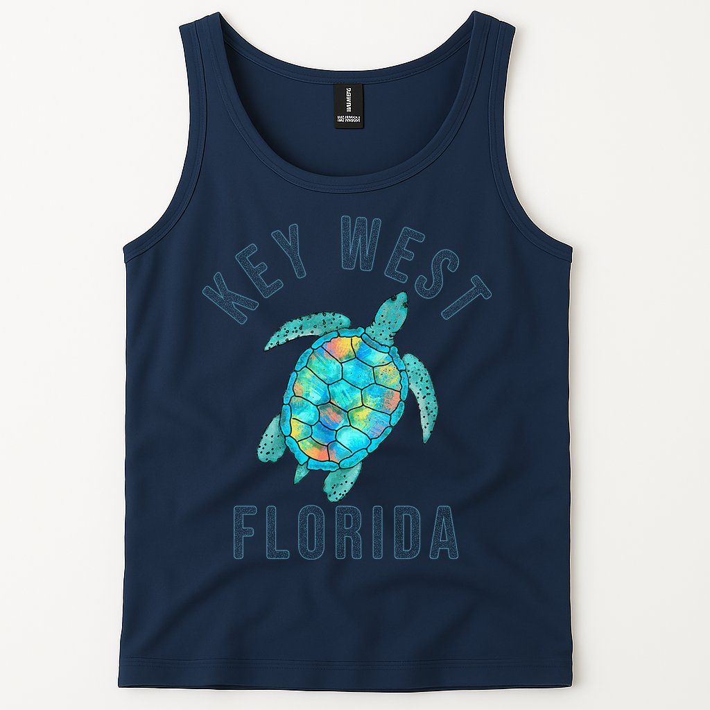 Key West Florida Sea Turtle Tank Top