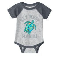 Key West Florida Sea Turtle Infant Baby Jersey Bodysuit