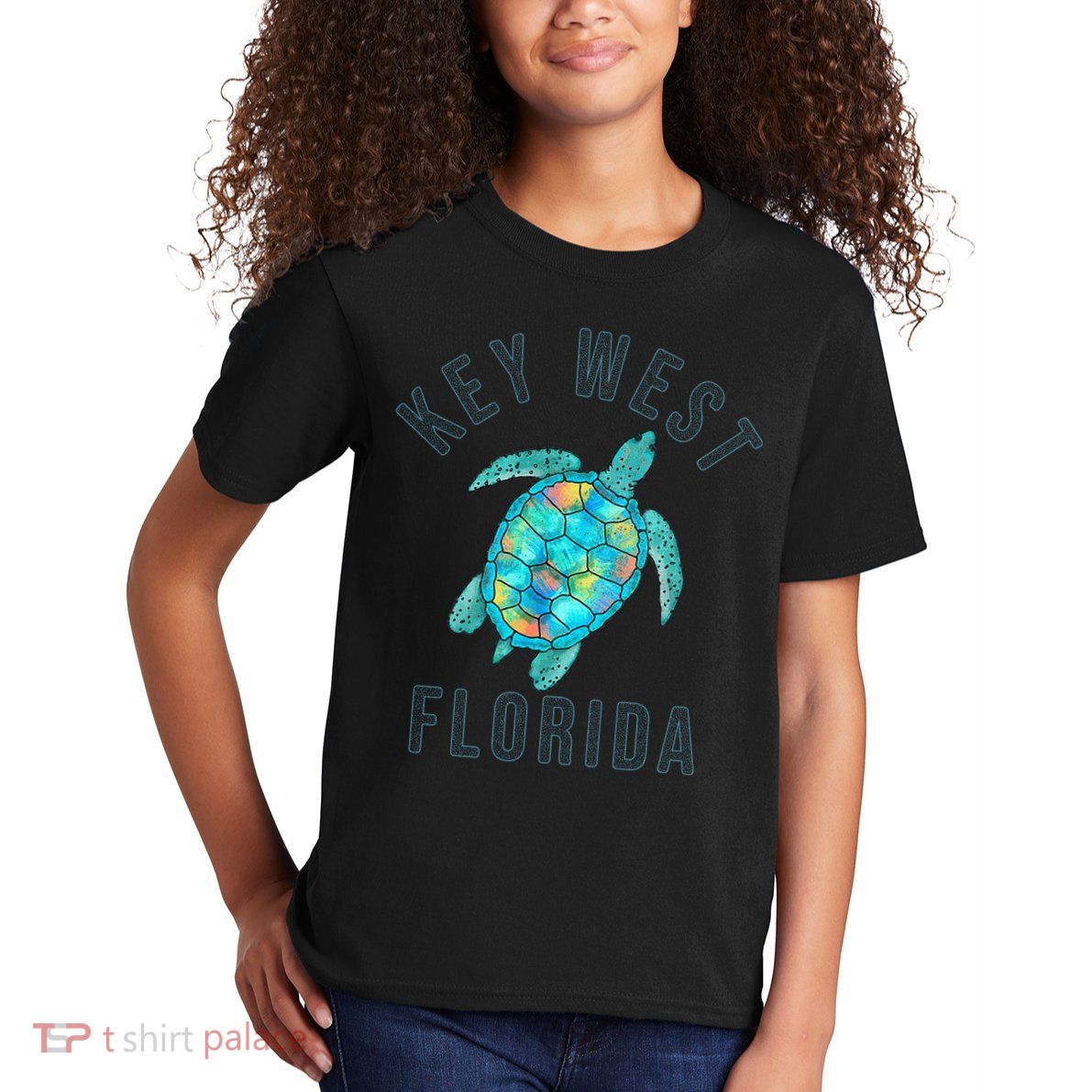 Key West Florida Sea Turtle Kids T-Shirt
