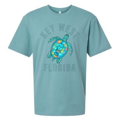 Key West Florida Sea Turtle Sueded Cloud Jersey T-Shirt