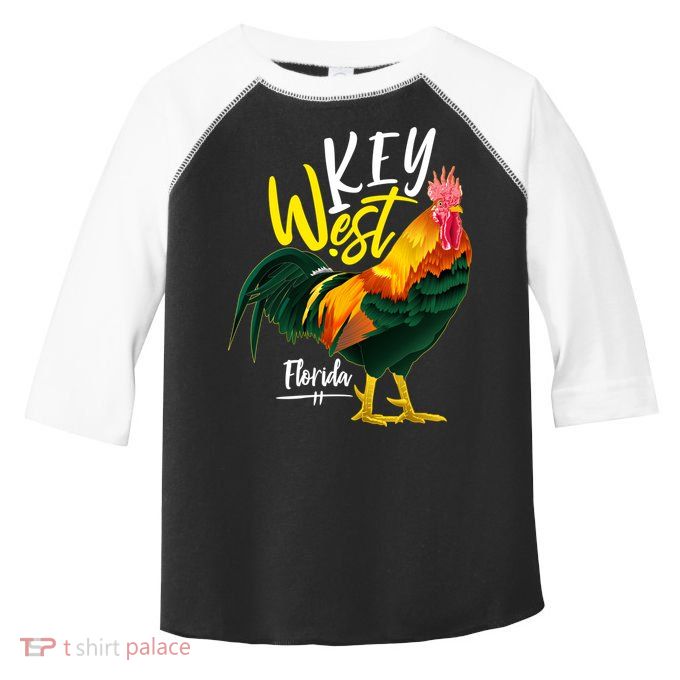 Key West Florida Keys Rooster Vacation Cruise Souvenir Gift Great Gift Toddler Fine Jersey T-Shirt