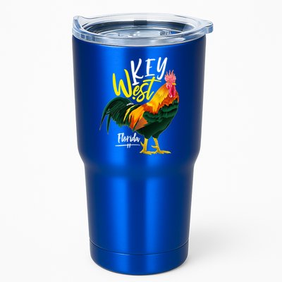 Key West Florida Keys Rooster Vacation Cruise Souvenir Gift Great Gift Tumbler