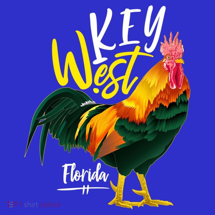 Key West Florida Keys Rooster Vacation Cruise Souvenir Gift Great Gift Premium T-Shirt