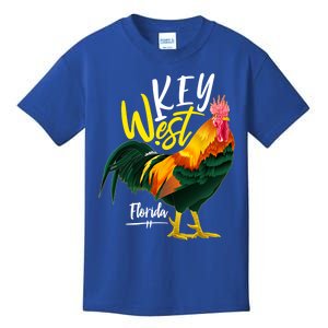 Key West Florida Keys Rooster Vacation Cruise Souvenir Gift Great Gift Kids T-Shirt