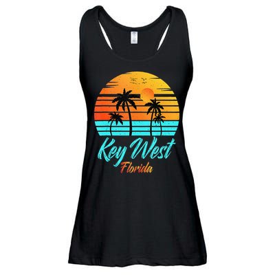 Key West Florida Travel Vacation Getaway Cruise Ladies Essential Flowy Tank