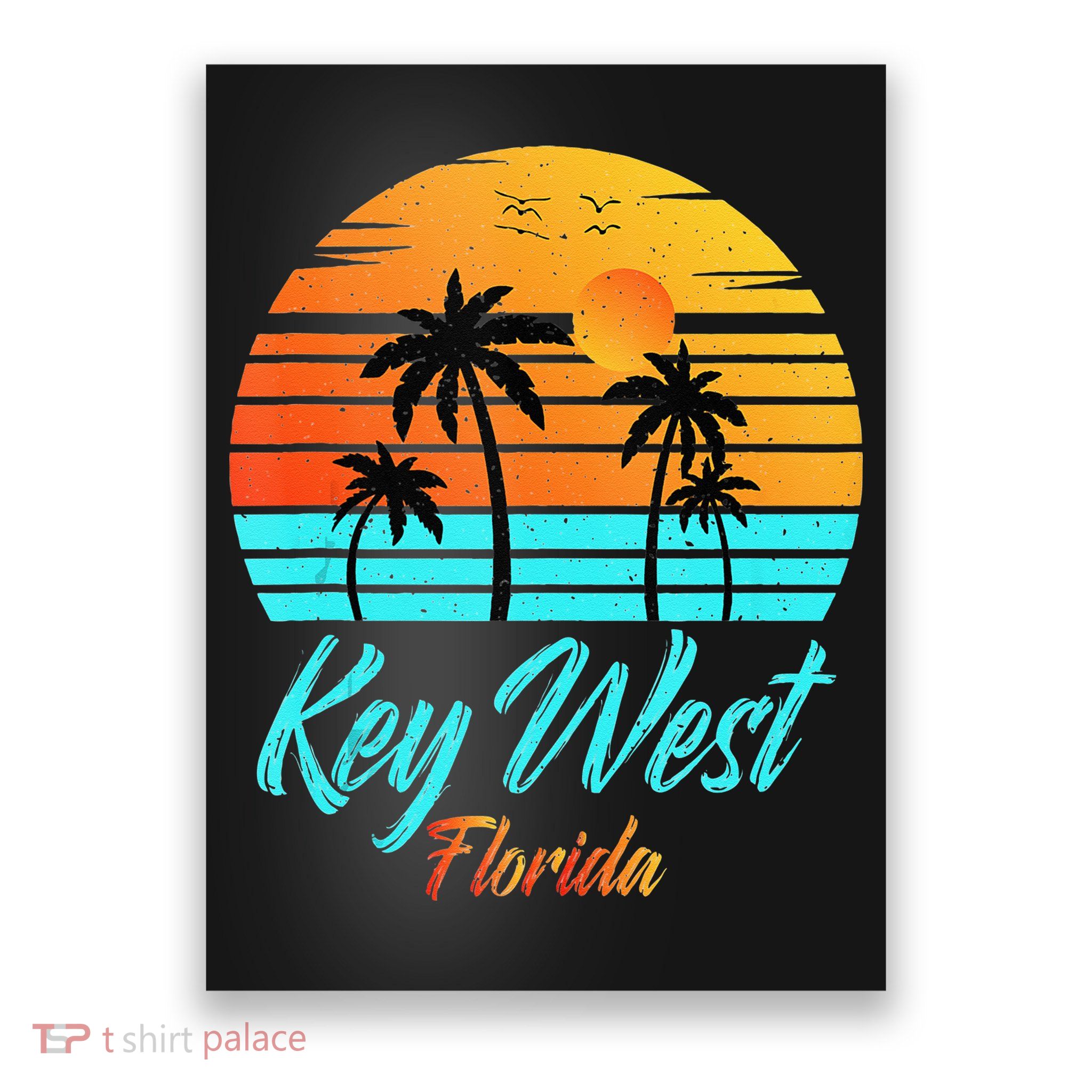 Key West Florida Travel Vacation Getaway Cruise Poster
