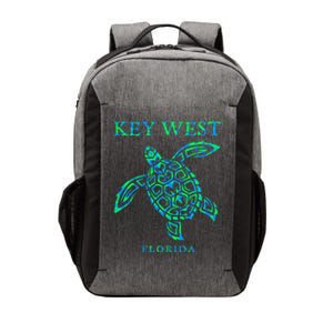 Key West Florida Sea Turtle Retro Boy Girl Vacation Souvenir Vector Backpack