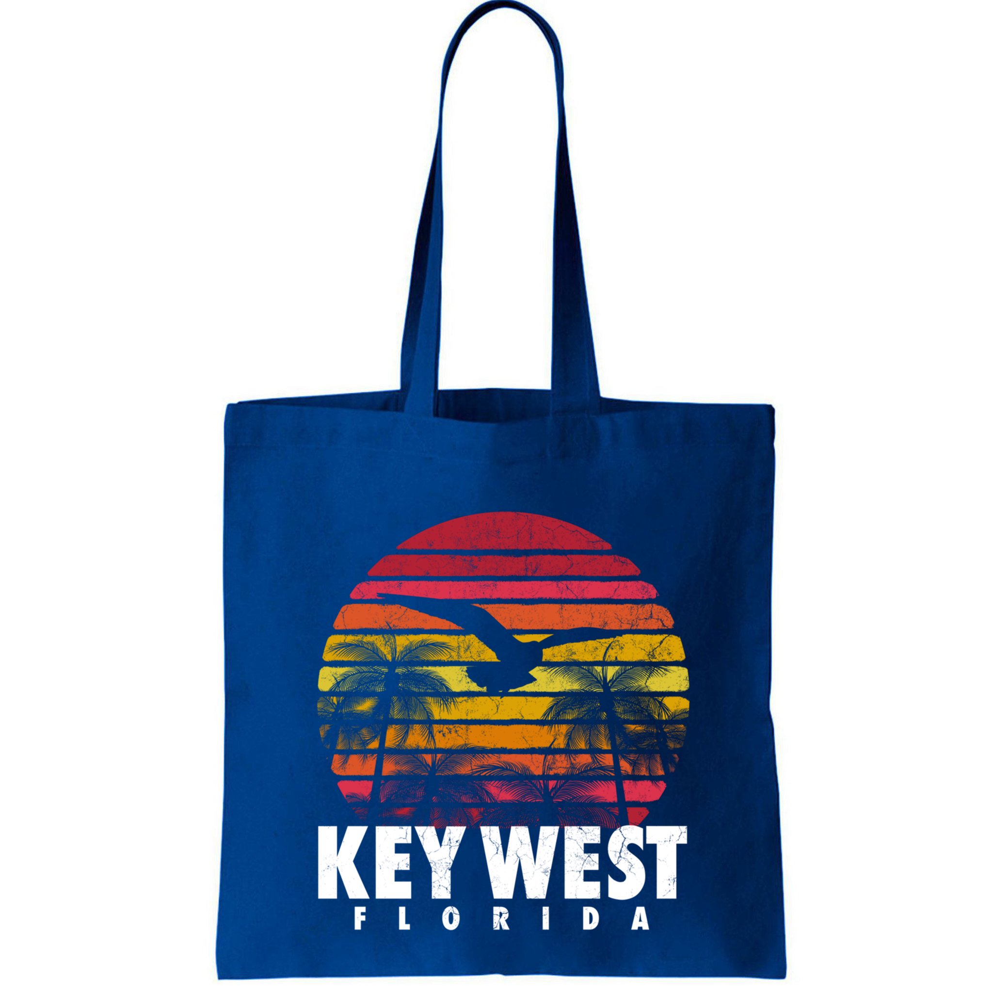 Key West Florida Vintage Retro Sunset Beach Gift Bag