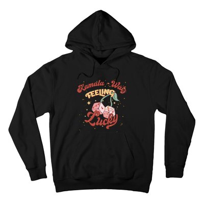 Kamala Walz Feeling Lucky Hoodie