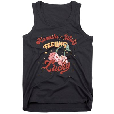 Kamala Walz Feeling Lucky Tank Top