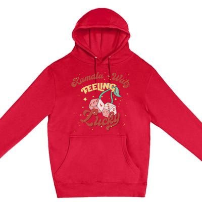 Kamala Walz Feeling Lucky Premium Pullover Hoodie