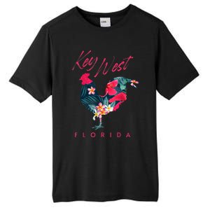 Key West Florida Chicken Lover Flower Hibiscus Souvenir Tall Fusion ChromaSoft Performance T-Shirt