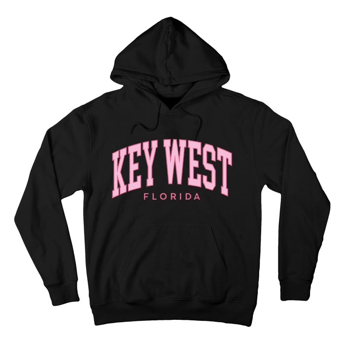 Key West Florida Summer Retro Preppy Throwback Hoodie