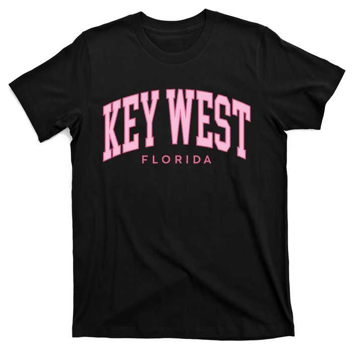 Key West Florida Summer Retro Preppy Throwback T-Shirt