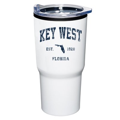 Key West Florida Fl Vintage Athletic Sports Design Tumbler