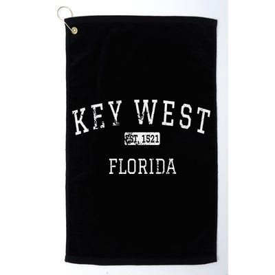 Key West Florida FL Vintage Golf Towel
