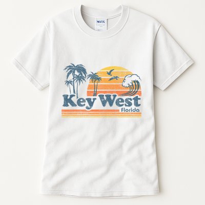 Key West Florida Beach Vintage Spring Break Vacation Tall T-Shirt