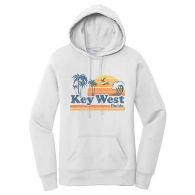 Key West Florida Beach Vintage Spring Break Vacation Women's Pullover Hoodie