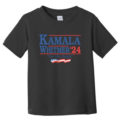 Kamala Whitmer For The People Political Graphic Toddler T-Shirt