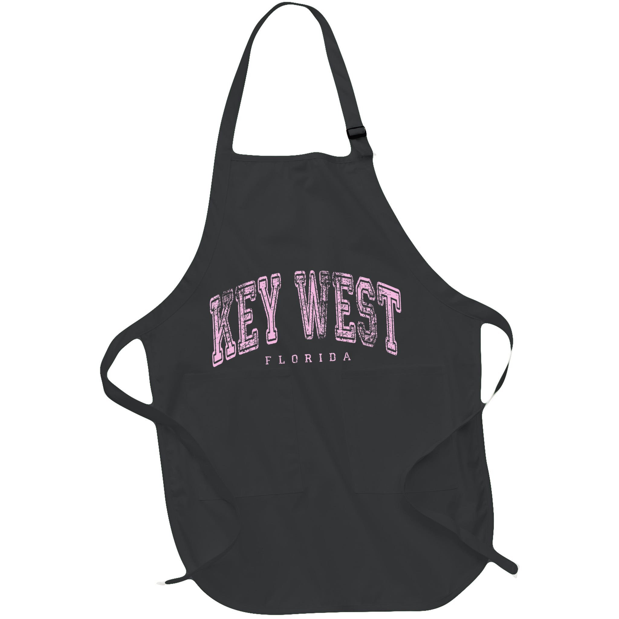 Key West Florida Keys Vintage Retro Us City State Travel Apron