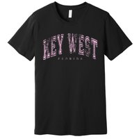 Key West Florida Keys Vintage Retro Us City State Travel Premium T-Shirt