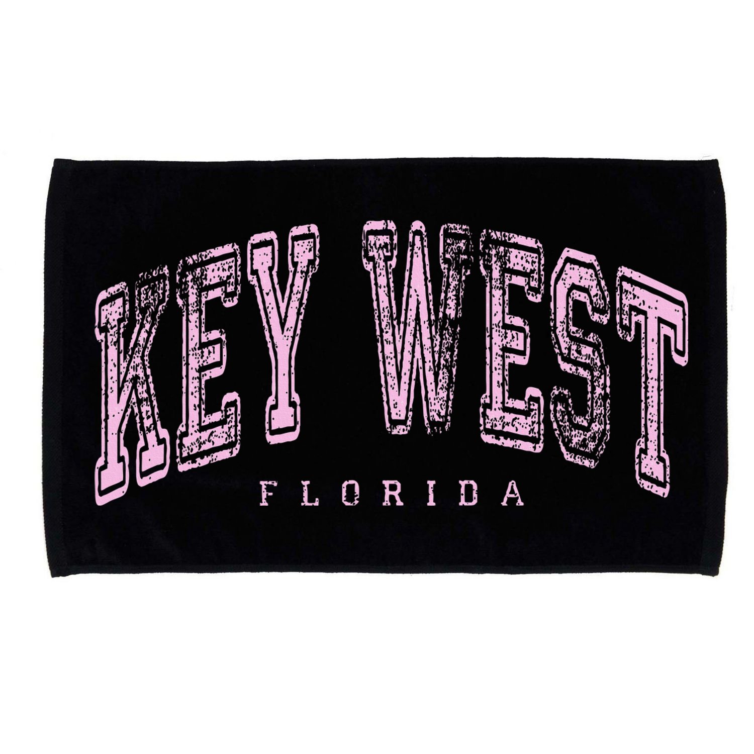 Key West Florida Keys Vintage Retro Us City State Travel Microfiber Hand Towel