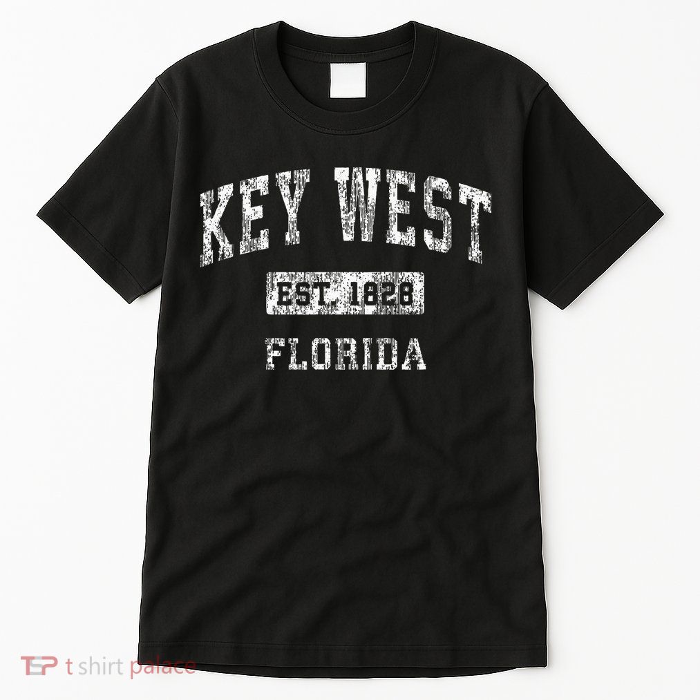 Key West Florida FL Vintage Established Sports Design Tall T-Shirt