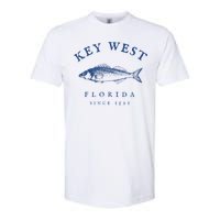 Key West Florida Vintage Fishing Softstyle CVC T-Shirt